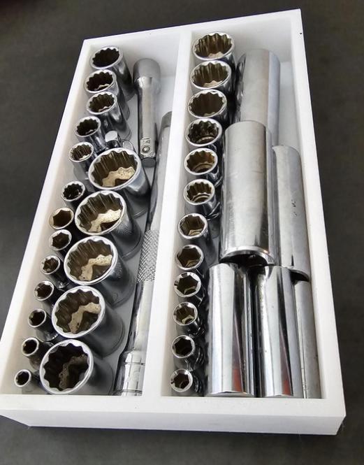 Socket Tray / Box with Lid