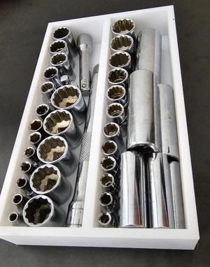 Socket Tray / Box with Lid