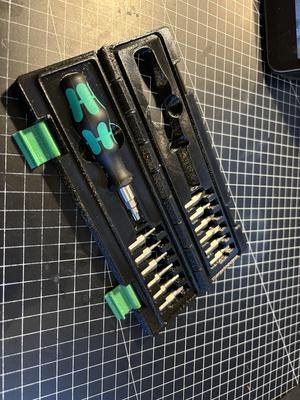 Box for Wera 813 Bitholder + bits