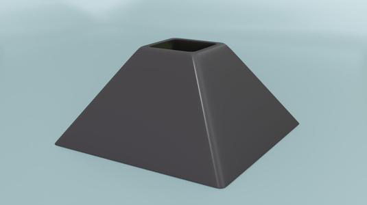 pyramid pot