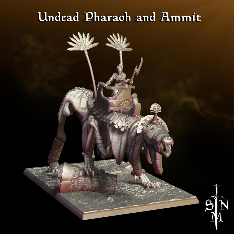Undead Pharaoh and Ammit