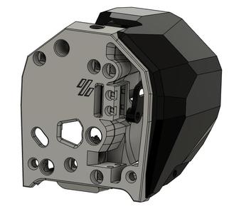 Stealthburner Clockwork2 (new) Main Body with M6 and runout + ERCF toolhead switch