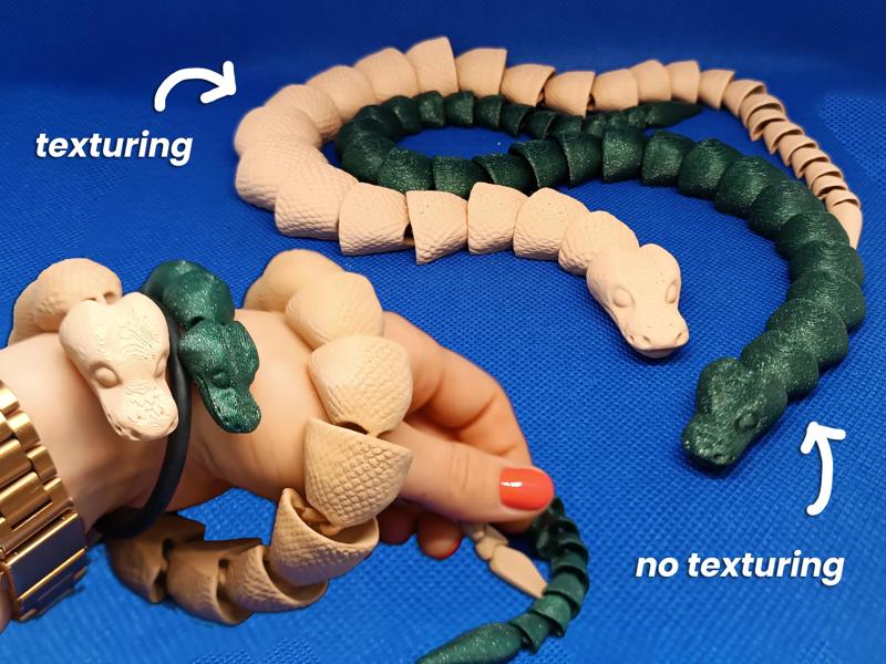 Flexi Python Snake 50cm long