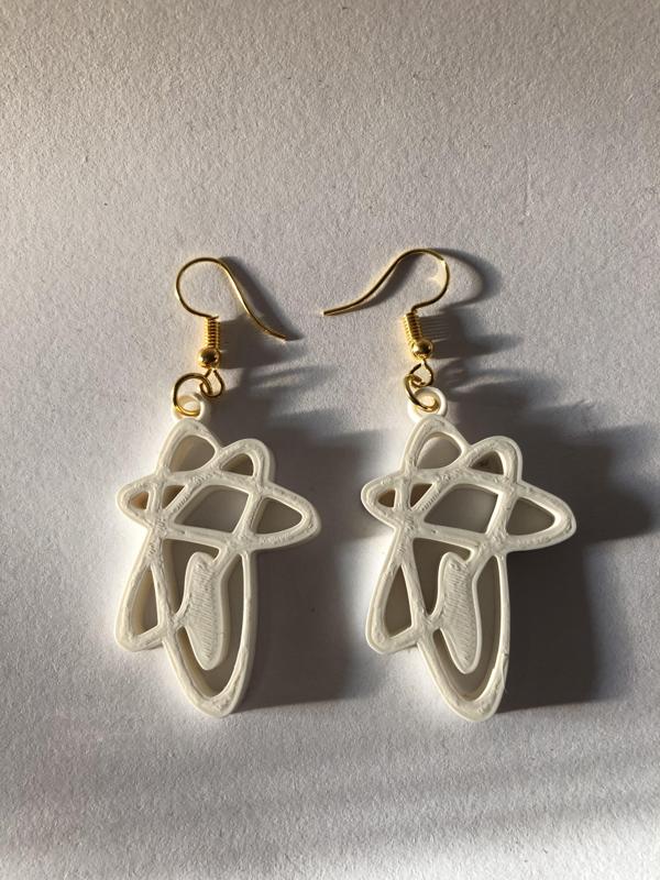 Space element earring