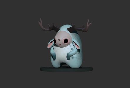 Doll toy Spirit of the forest