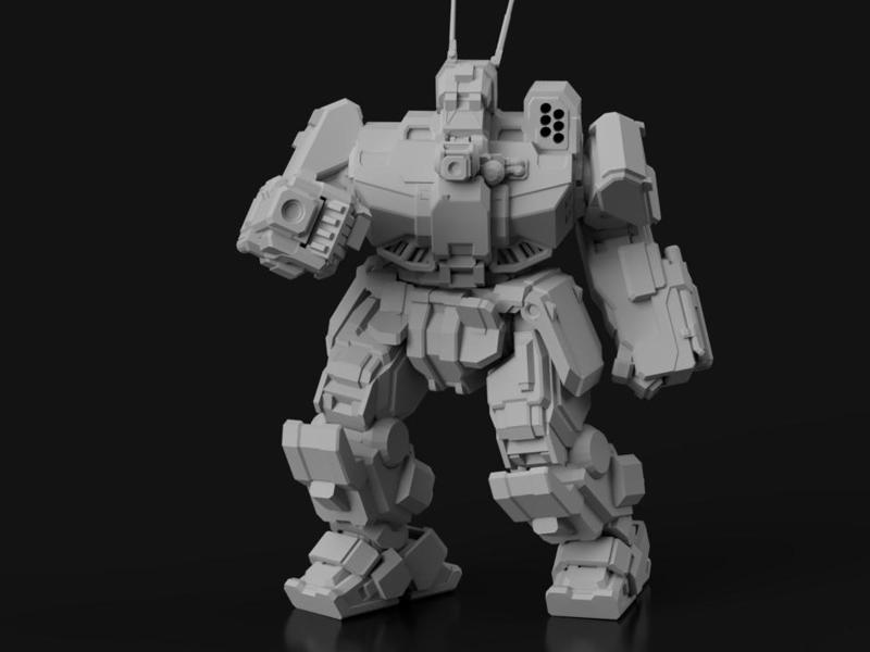 WVR-6M Wolverine for Battletech