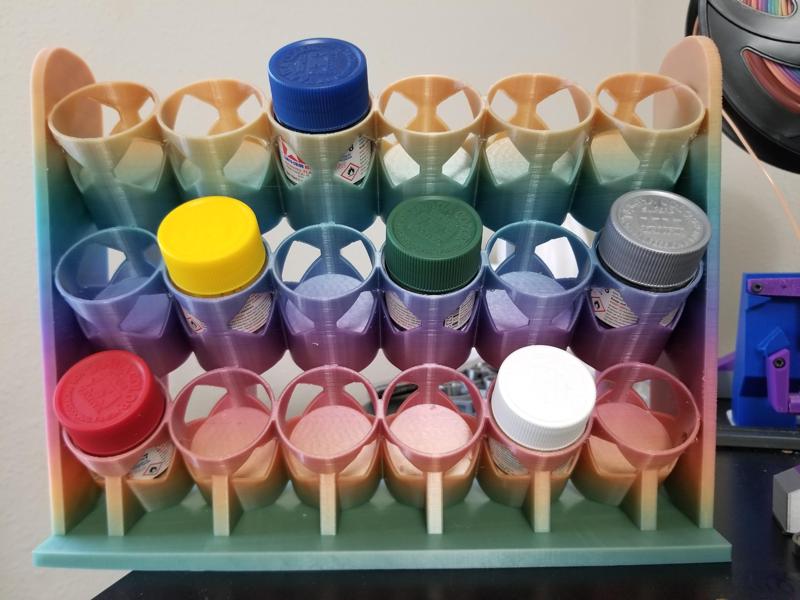 Tamiya 18 slot paint rack vertical