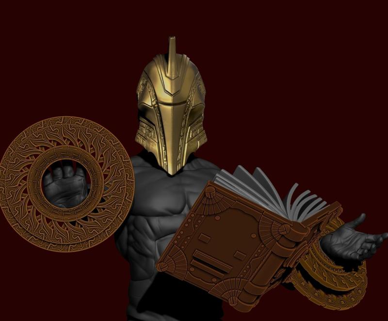 dr fate 1/12 with spells effect