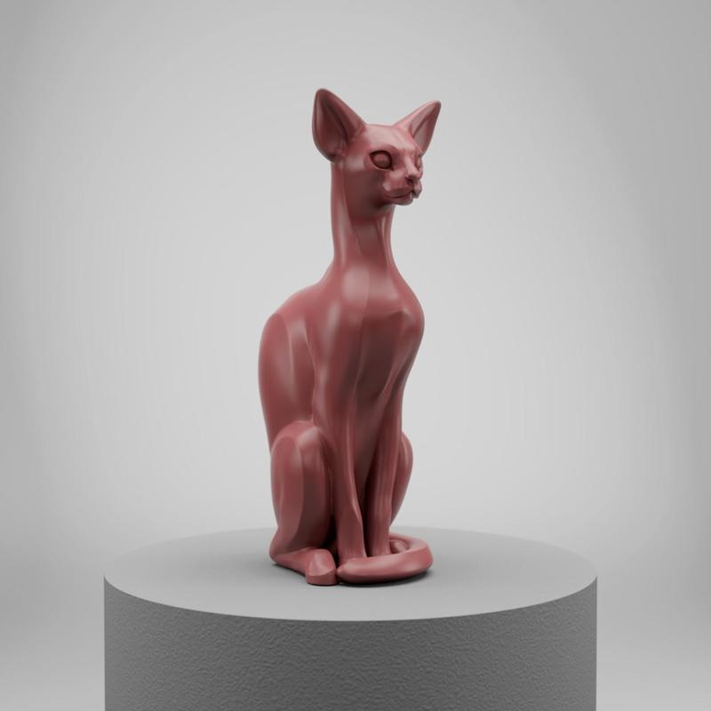 Cat Sphinx 3D print model