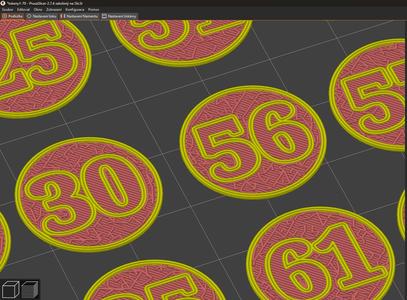 Numbers or Tokens 1 to 100 (updated 07/07/24)