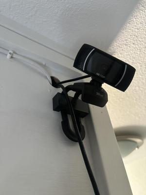 Simple Webcam wall mount