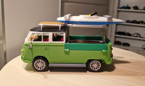 VW Bus Pickup Year 1968 Designer Ed van der Heijden.