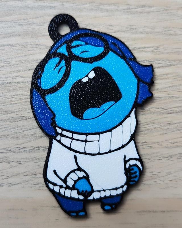 Sadness keychain