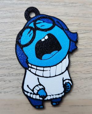 Sadness keychain