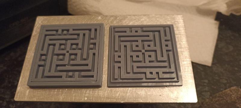 Square Kufic Arabic - Muhammad - Leather Stamp