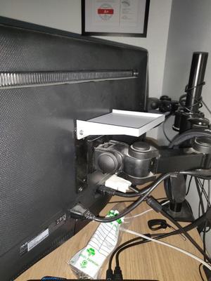 Vesa Style Computer Screen Shelf