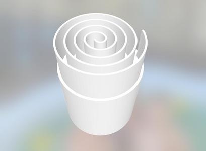 Razítko spirála - spiral stamp