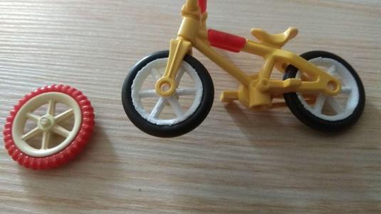 Compatible wheel/rim for Playmobil BMX bicycle