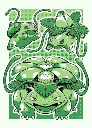 Bulbasaur Evolution Hueforge