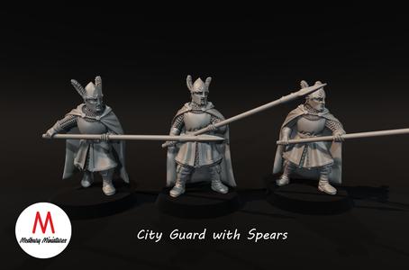 City Guard With Spears