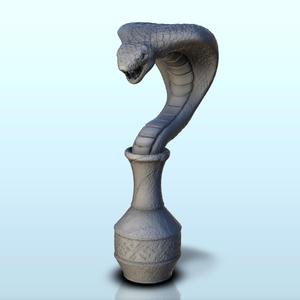Cobra with jar (+ pre-supported version) (3) - Darkness Chaos Medieval Zombie Fantasy Monster