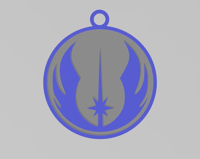 Star Wars Jedi Order Emblem Keychain