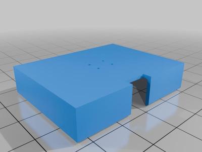 e-stop breadboard to hold one small button