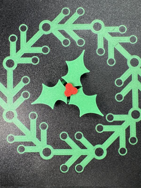 Holly Leaves and Berries