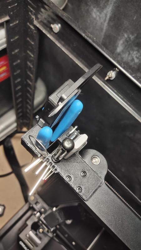 Ender KE Tools Holder (left side, hex wrenches front)