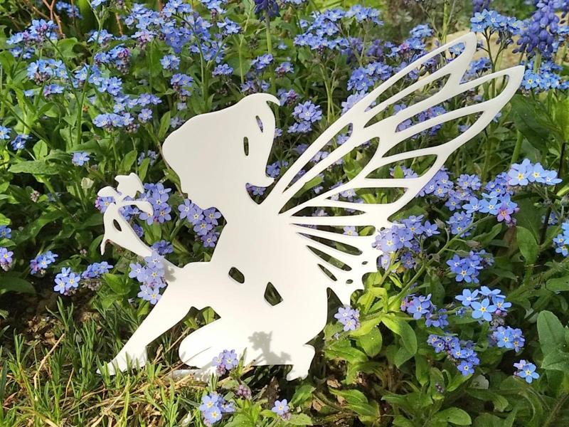 Seated Fairy Silhouette