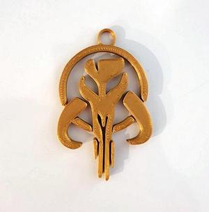 Mandalorian keychain 1