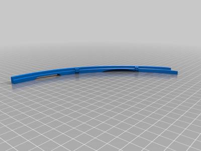 Xiaomi Roborock S5 smaller bumper extention with holes for screws