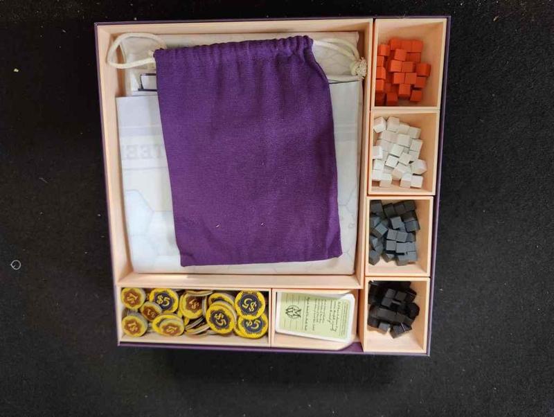 Steam Power - Insert for retail boardgame