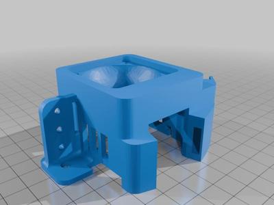  Aquila 5015 fan duct and bl touch mount