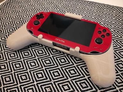 Ergonomic slim grip for ps vita 1000
