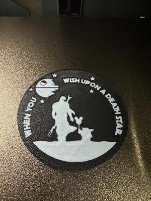 Star Wars Mandalorian coasters