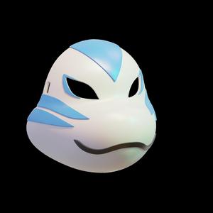 Leonardo Anbu Mask TMNT x Naruto