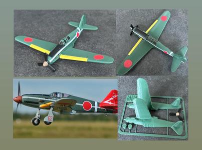 Kawasaki KI-61 kit card