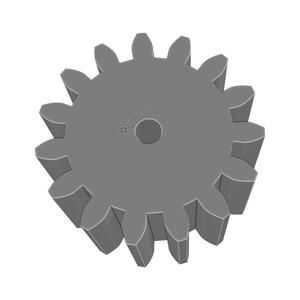 Gear Wheel PLN TTH15 BU00.75 SFT2.0mm - SPN-GWH-0039