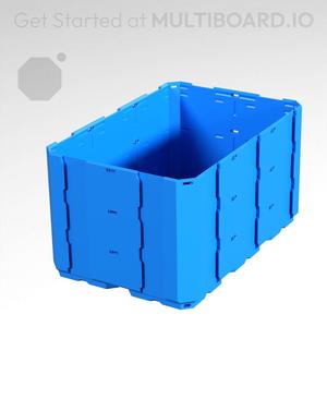 2x3x1.5 - Full Multipoint Rail - Multibin Shell