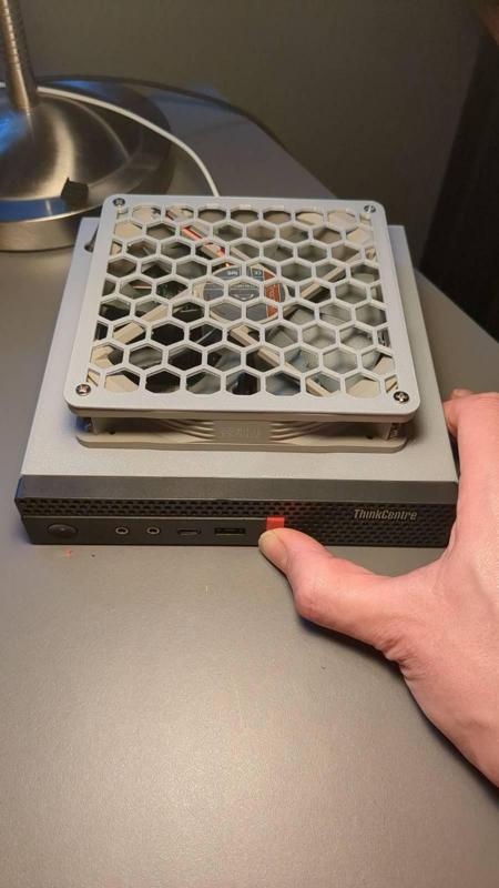 Lenovo Tiny M720Q M720X M920X Top Cover Chassis Lid with 120 or 140mm Fan Opening