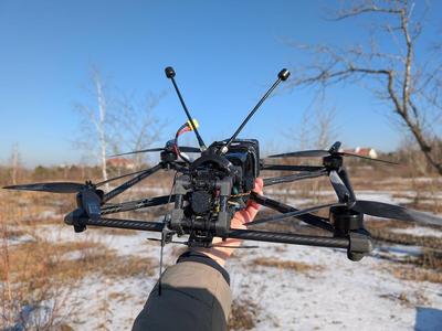 "The Goliath" - 10inch Tubular "WideX boxed" 3d-printable Long-Range frame