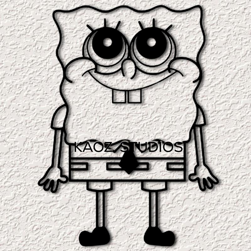 spongebob squarepants wall art sponge bob square pants wall decor