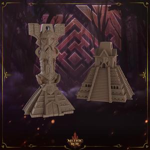Aztec/ Viking Keychains | Mythic Roll