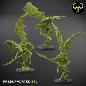 Avian Hunter with Lance Set A