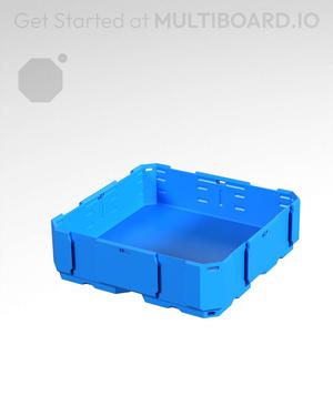 2x2x0.5 - Full Multipoint Rail - Multibin Shell