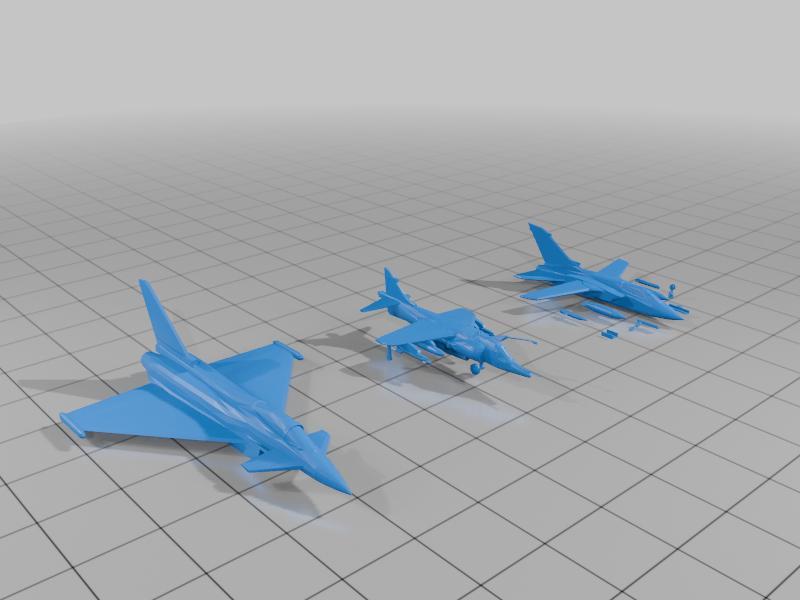 UK Multirole Fighter Pack: Panavia Tornado (plus add on weaponry), AV-8B (Harrier Jump Jet), Eurofighter Typhoon