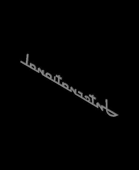 61-68 International Harvester IH 13.25" Truck Travelall Loadstar Fender Emblem 