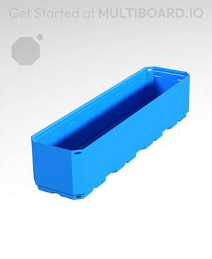 1x4x0.75 - Simple Walls - Multibin Shell