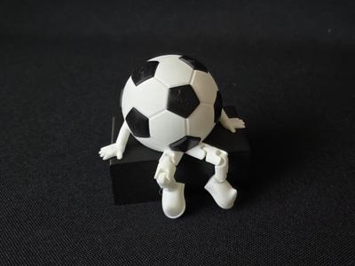 Articulated Flexi Soccer Ball Buddy Gift